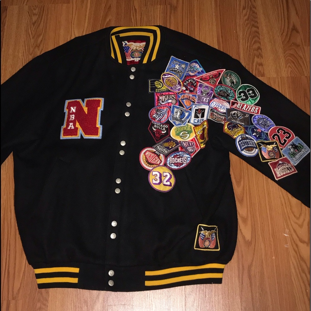 NBA Jeff Hamilton Varsity Jacket